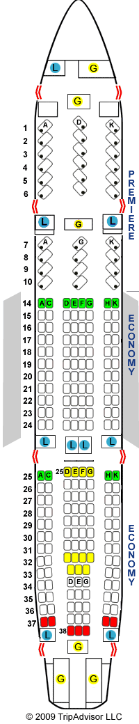 A333 Jet Seating Chart