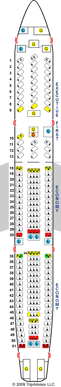 airbus a330 seating plan. Air Canada Airbus A330-300