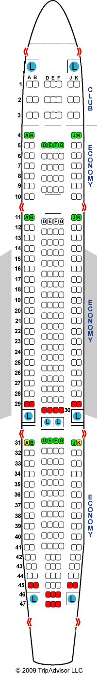 Klm Airbus A330 300 Seating Chart