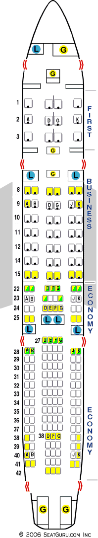 airbus a330 seating plan. Swiss Airlines Airbus A330-200