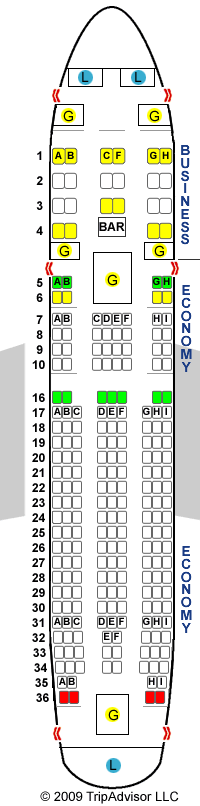 SeatGuru Seat Map Aeroflot Ilyushin IL 96-300 Vers. 1 ( SeatGuru Seat Map Aeroflot Ilyushin IL 96-300 Vers. 1 (