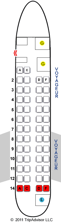 Canadair Regional Jet 900 Seating Chart Canadair Regional Jet 900 Seating Chart