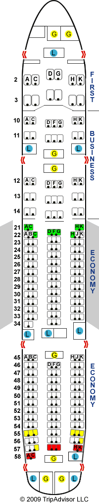 Boeing 777 Map