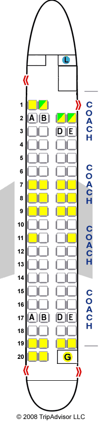 De Havilland Dash 8 400 Seating Chart